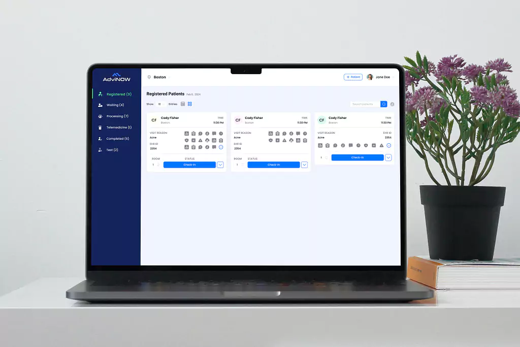 Patient Tele-Healthcare Dashboard