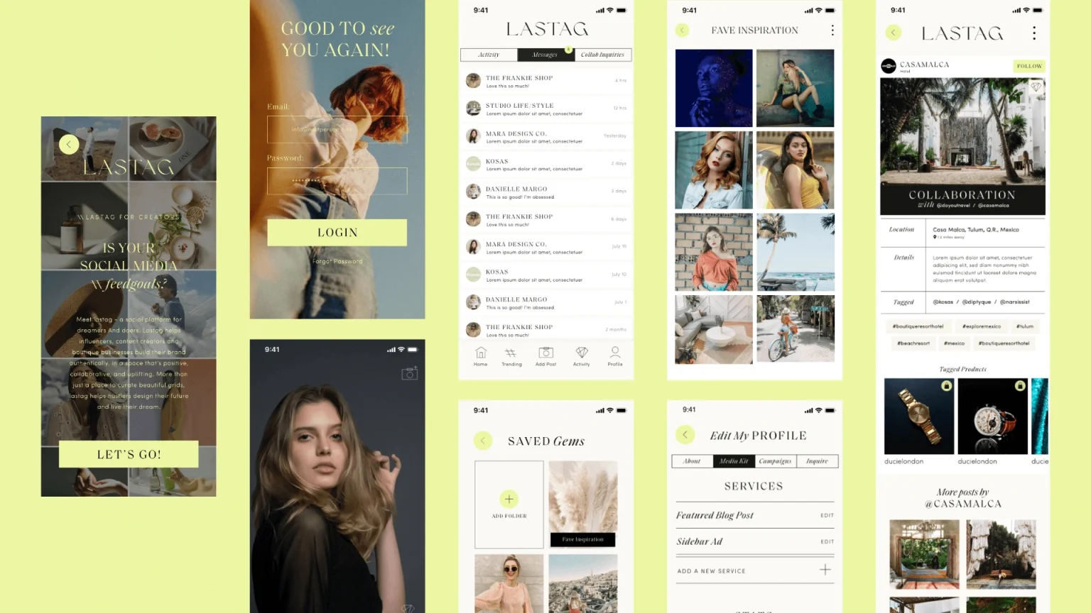 Social Networking App UI UX Design