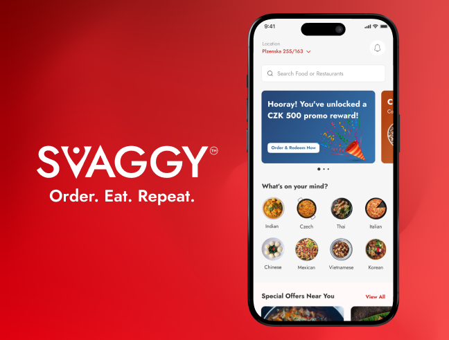 Svaggy Food Delivery App UI/Ux Design