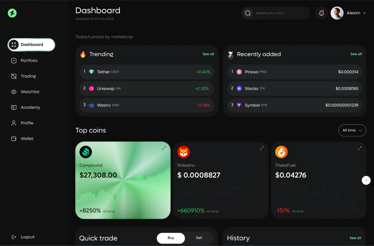 crypto trading platforms
