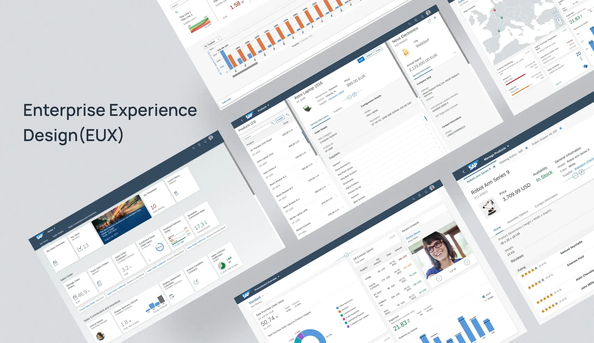 enterprise experience design EUX