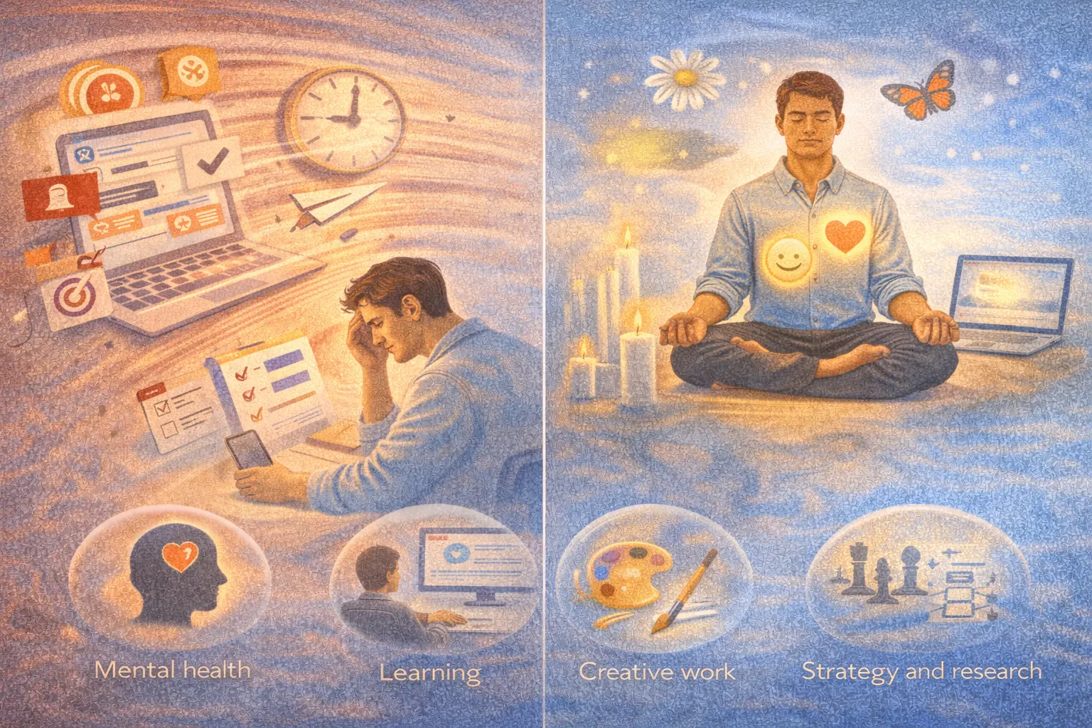 AI productivity: Hustle vs. Harmony