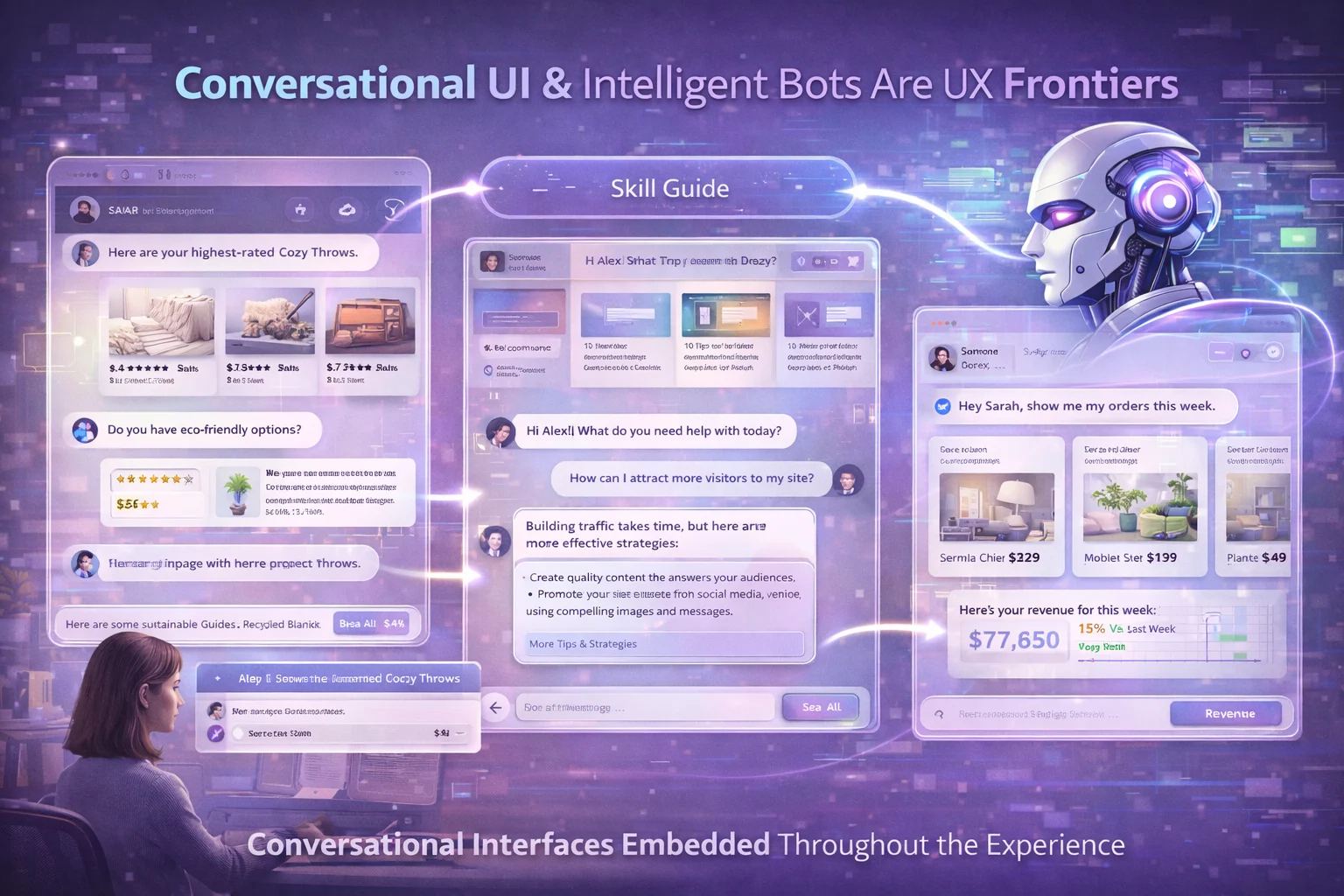 Conversational UI & Intelligent Bots Are UX Frontiers