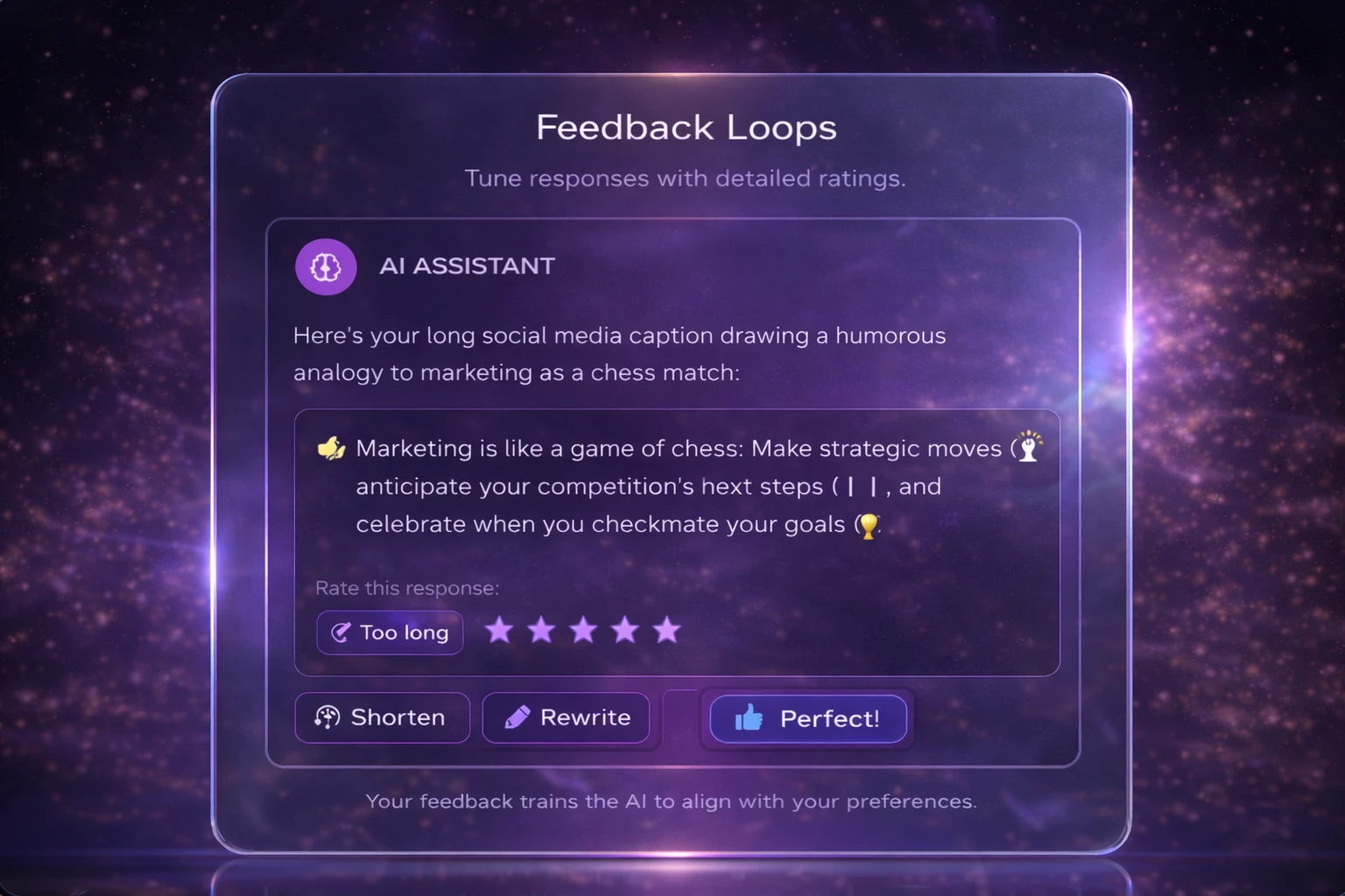 Feedback loops