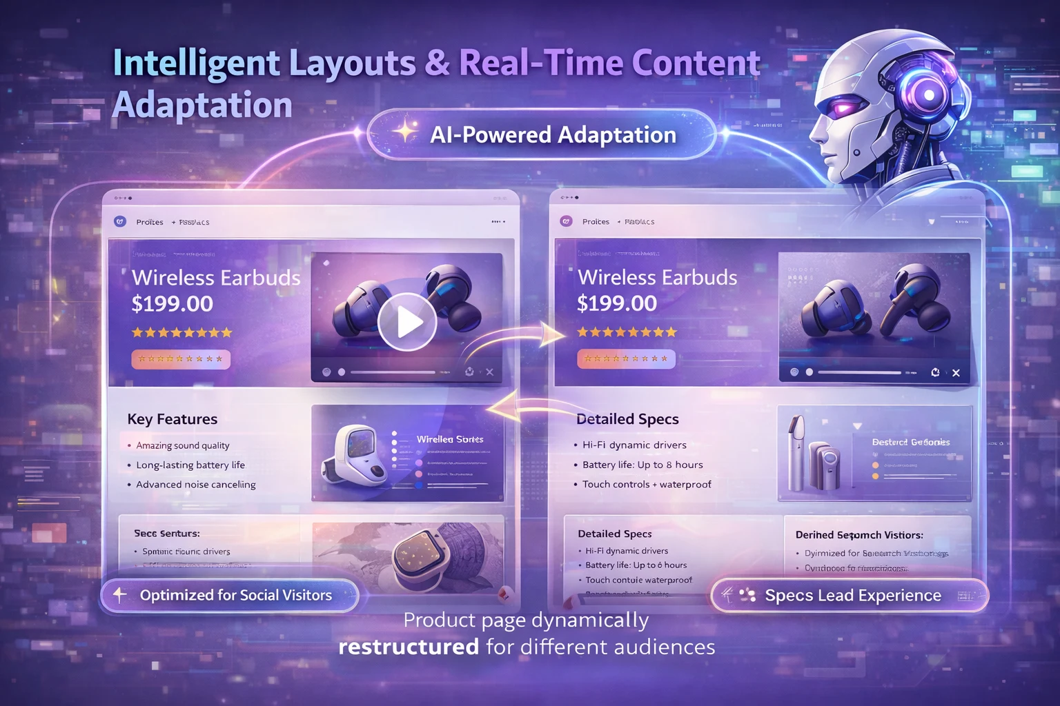 Intelligent Layouts & Real-Time Content Adaptation