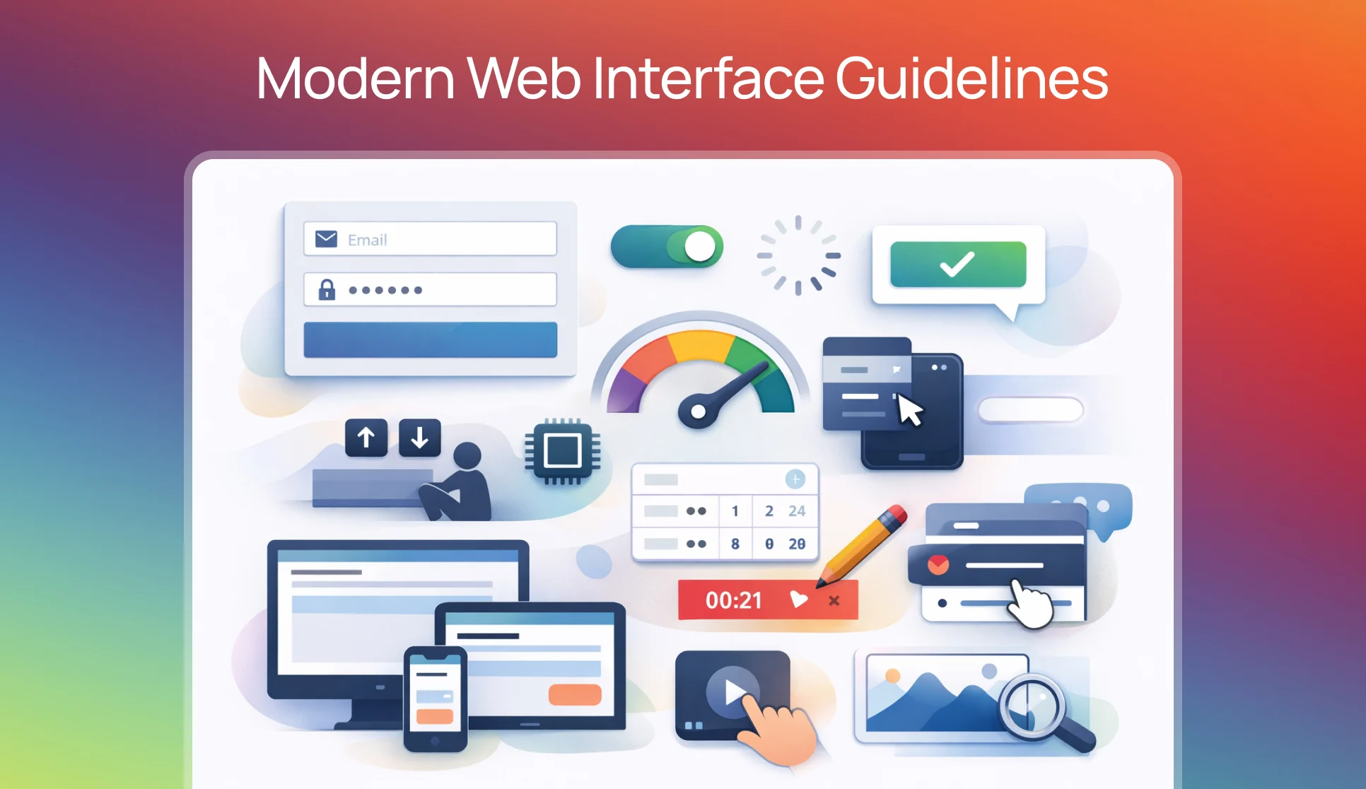 Modern Web Interface Guidelines for AI-Powered Products