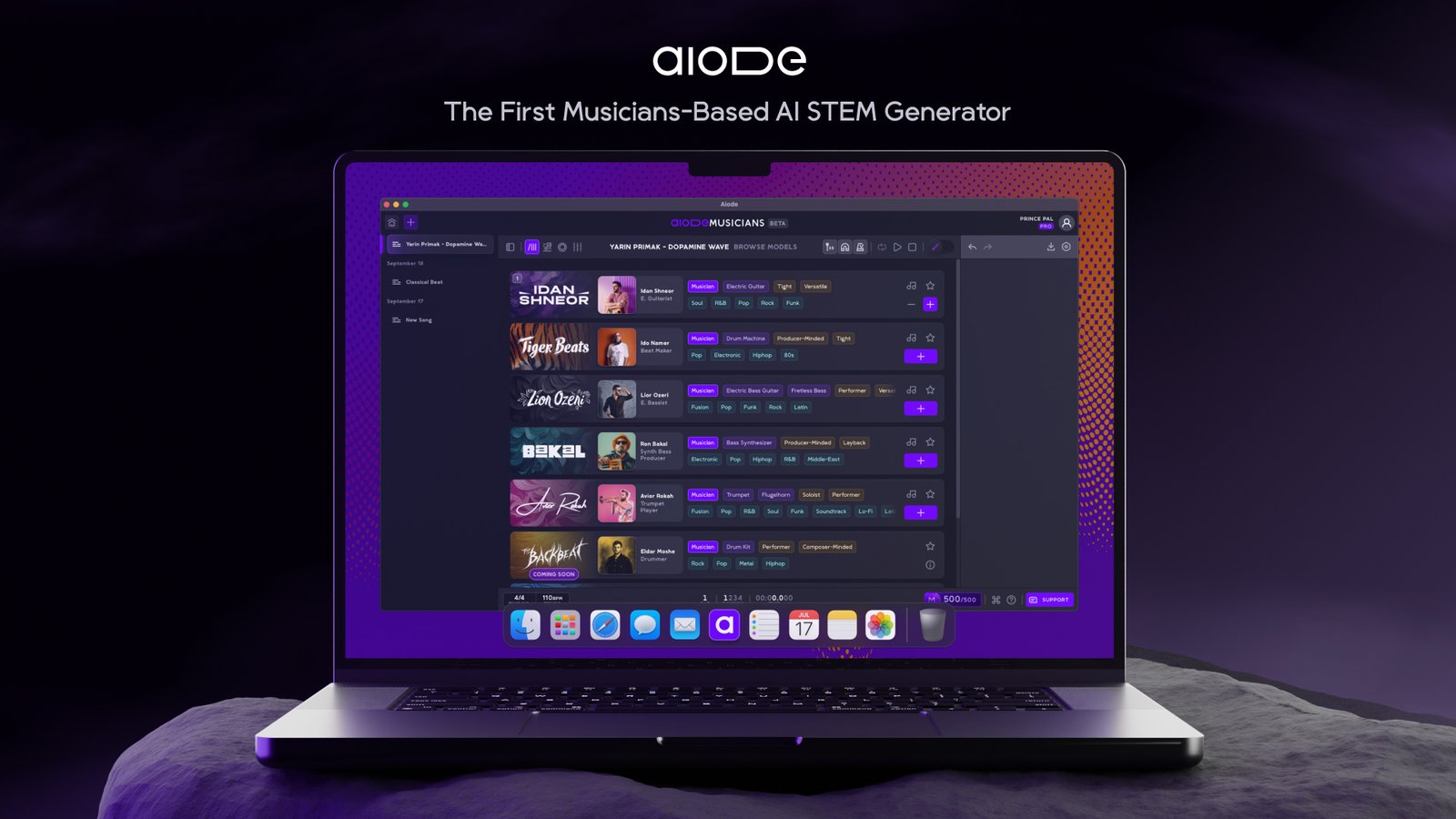 aiode AI music for producers