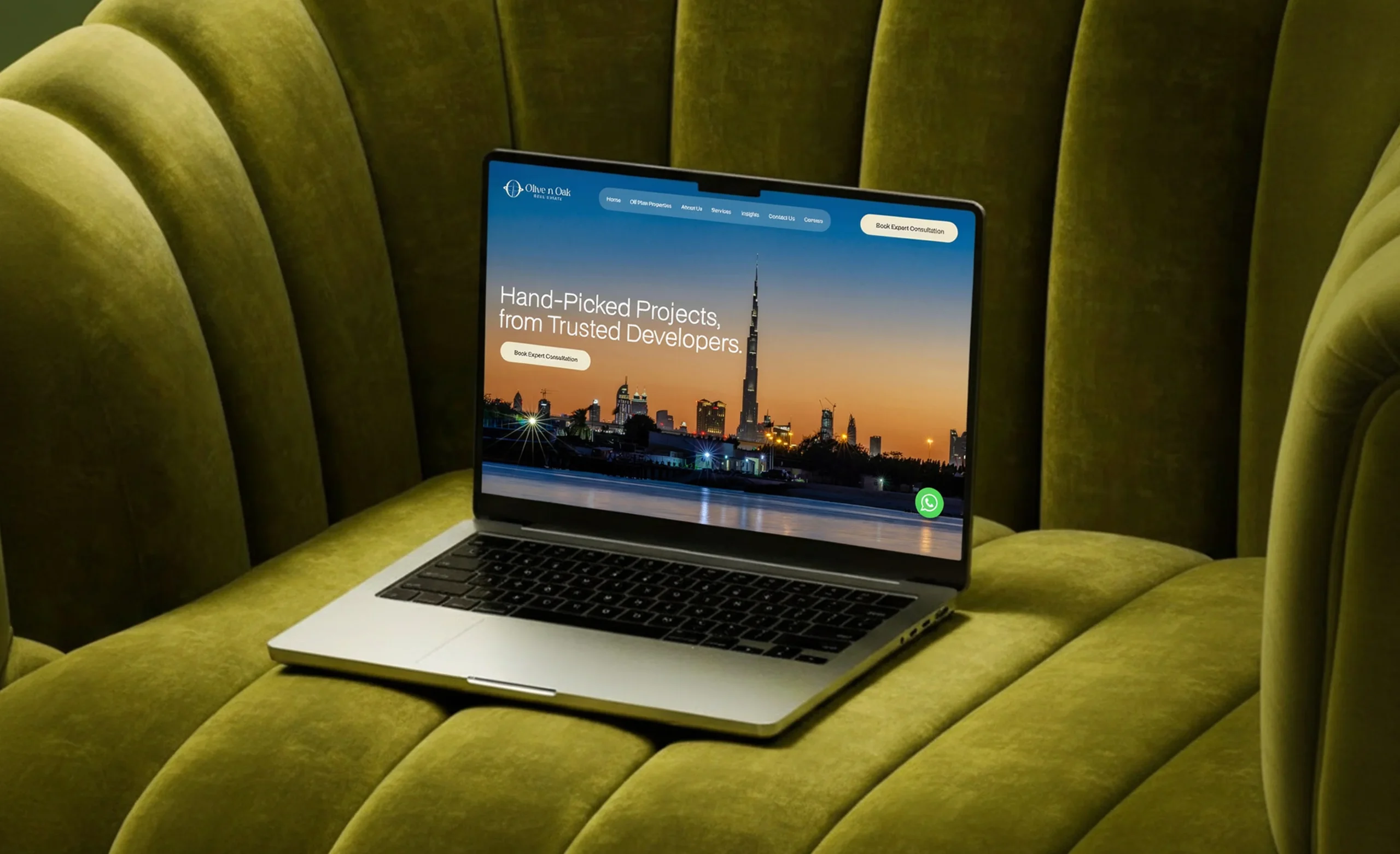Olive & Oak - Real Estate Branding Case Study