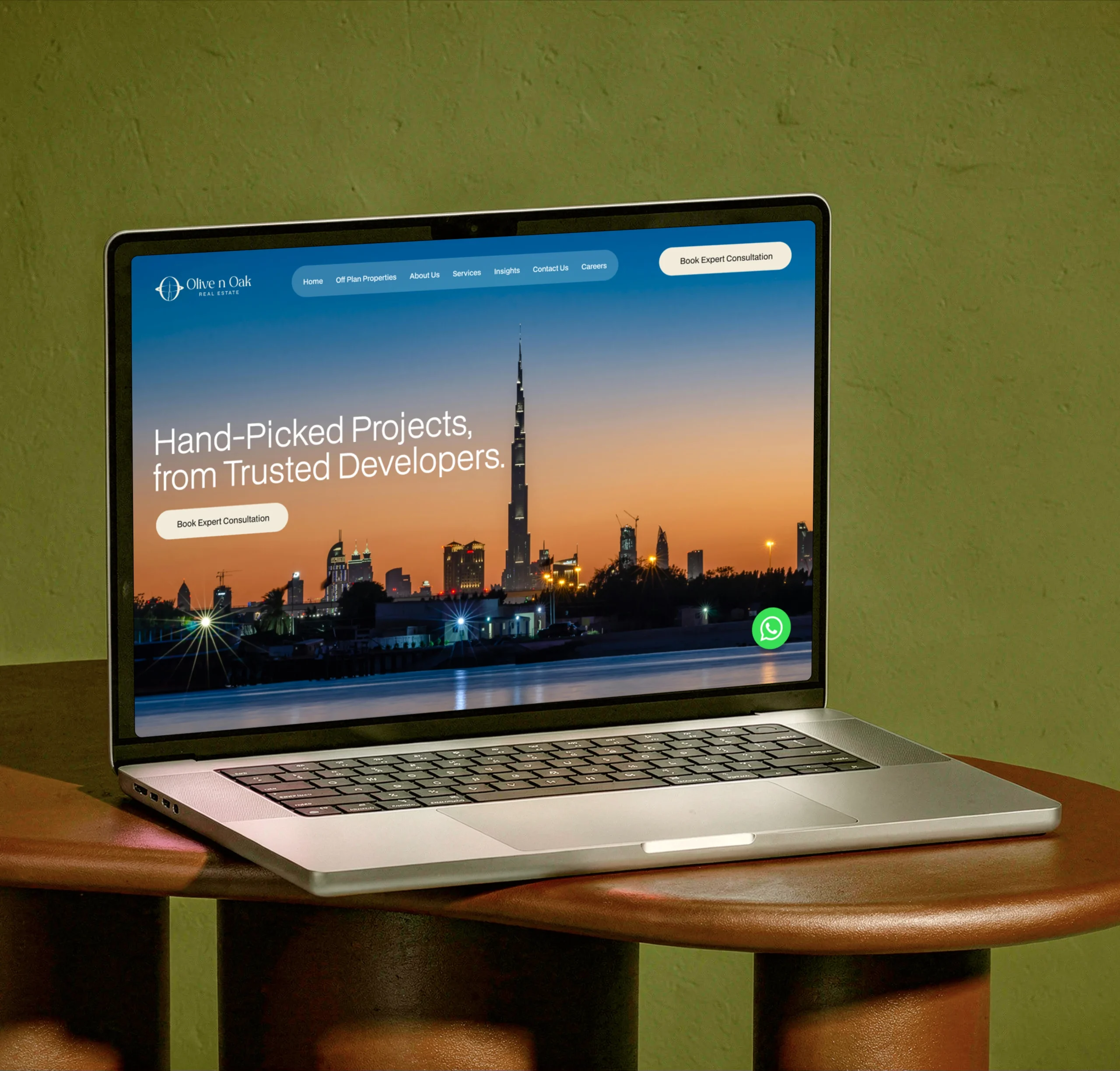 Olive & Oak - Real Estate Branding Case Study