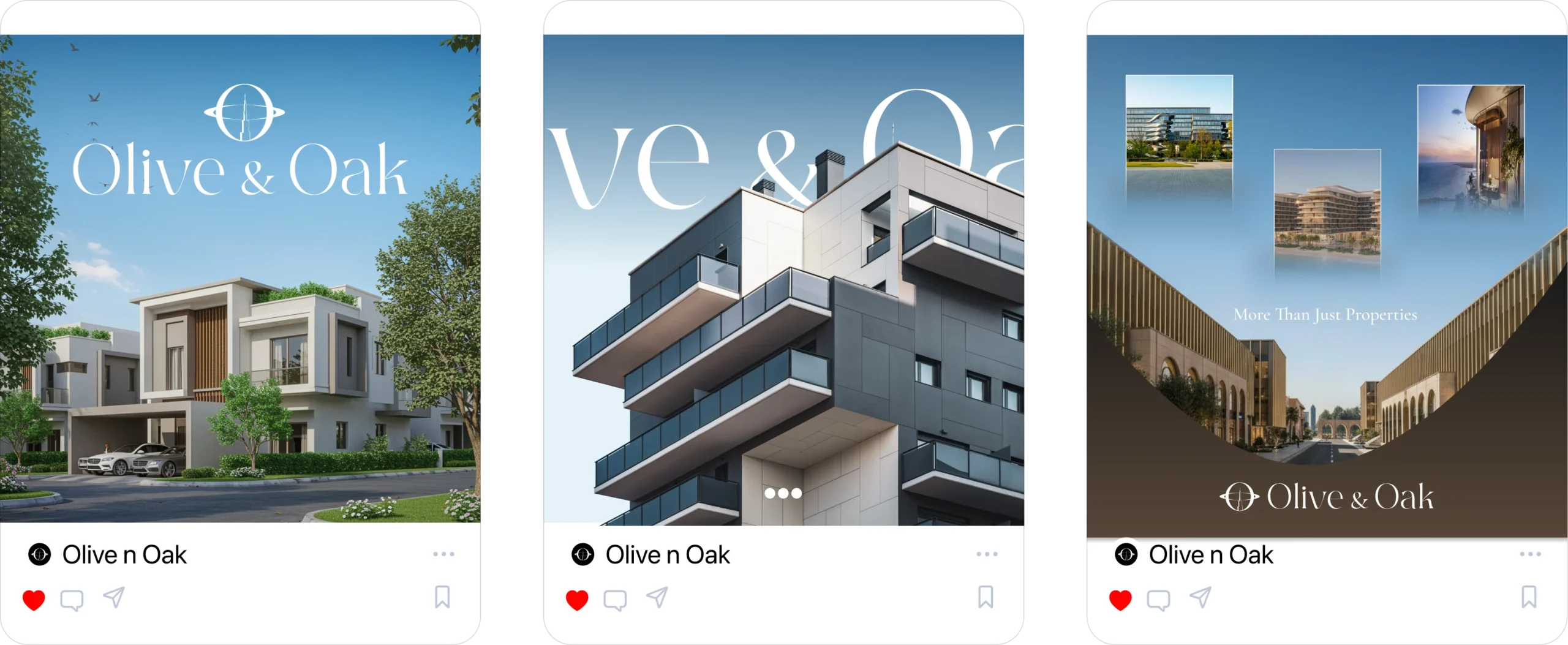 Olive & Oak - Real Estate Branding Case Study