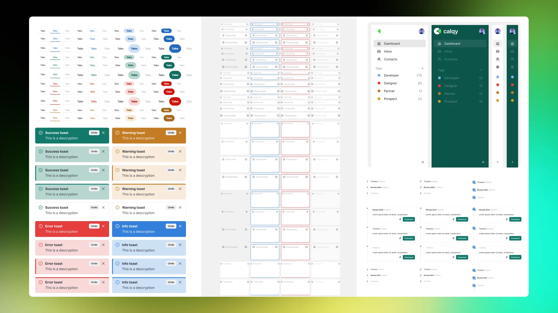 revenue recognition app design system