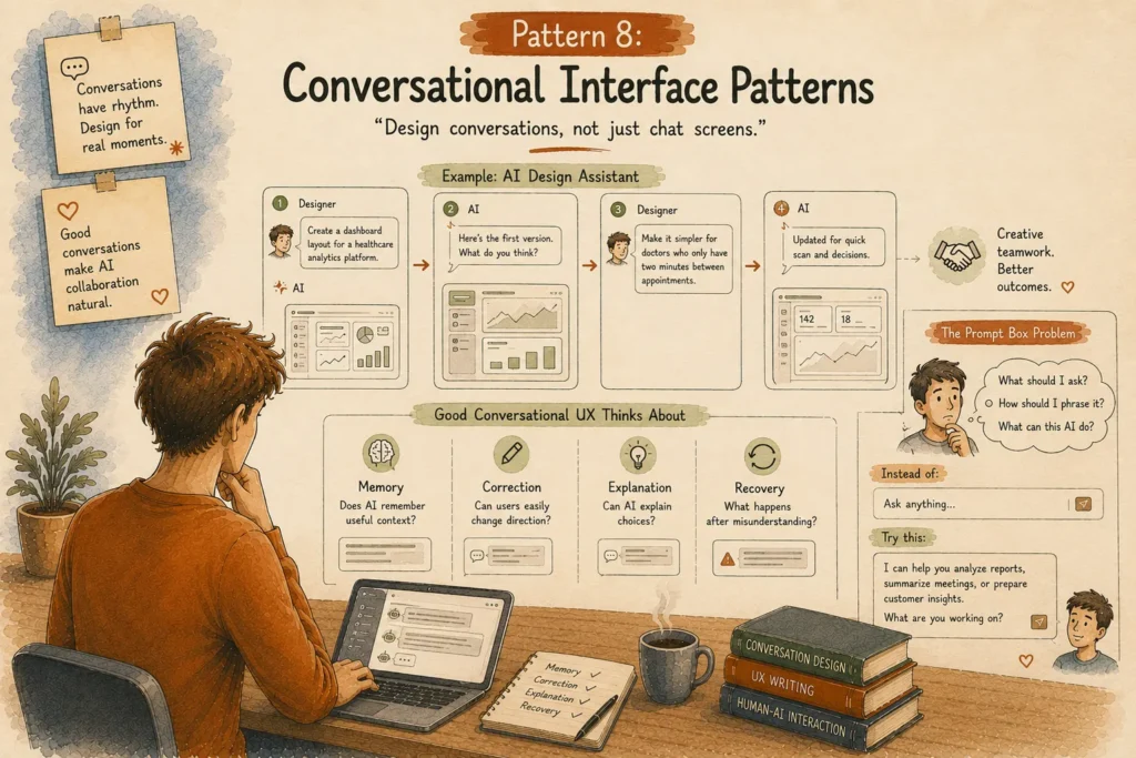 conversational interface ai patterns
