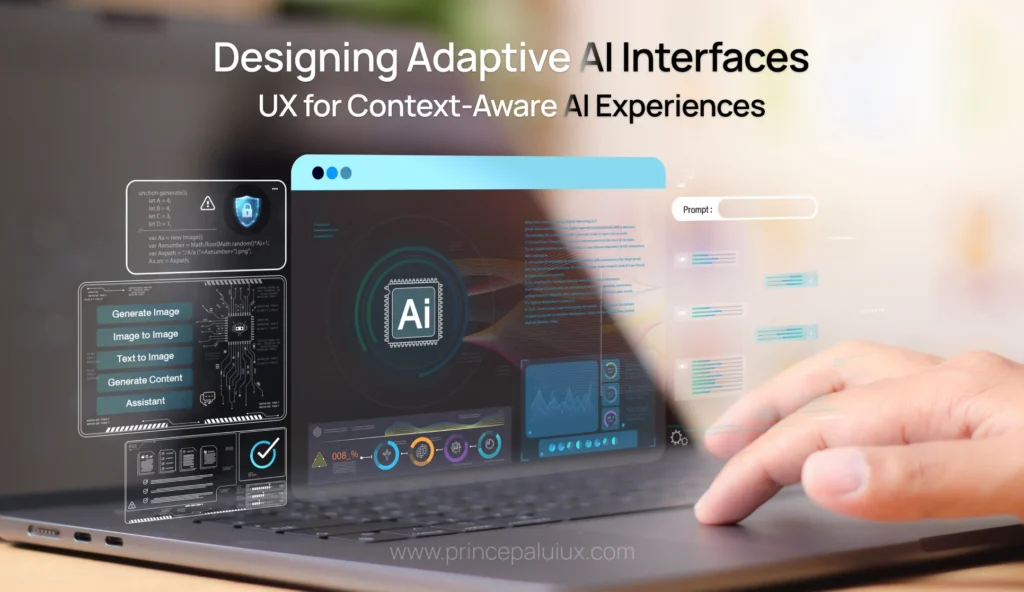 Designing Adaptive AI Interfaces: UX for Context-Aware AI Experiences