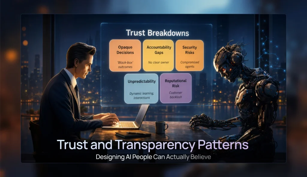Trust & Transparency Patterns — Designing AI People Can Actually Believe