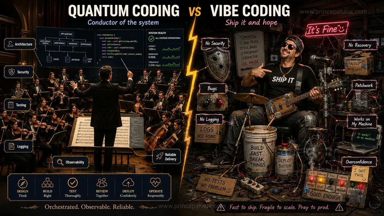 vibe coding vs quantum coding